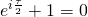 e^{i \frac{\tau}{2}} + 1 = 0