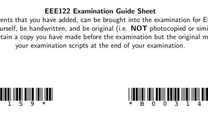 Semi Open Book Exams